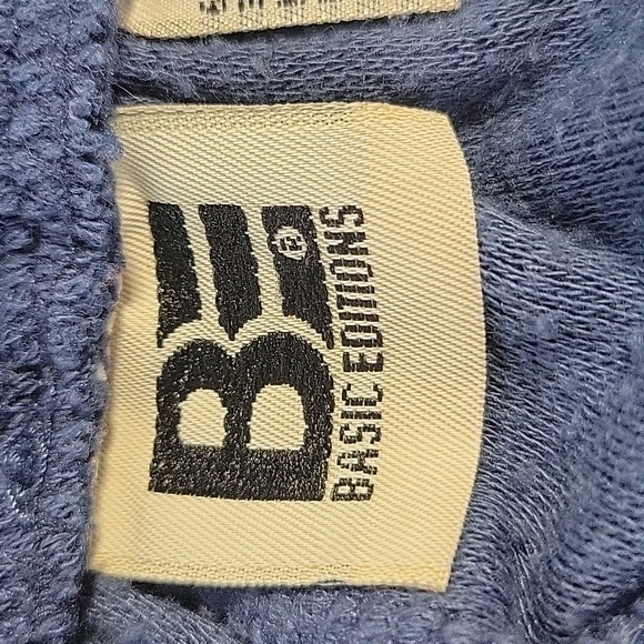 Blue Basic Editions Stirrup Pants Vintage 21" Elastic Waist - Picture 6 of 8